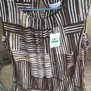 Sleeveless Calvin Klein top